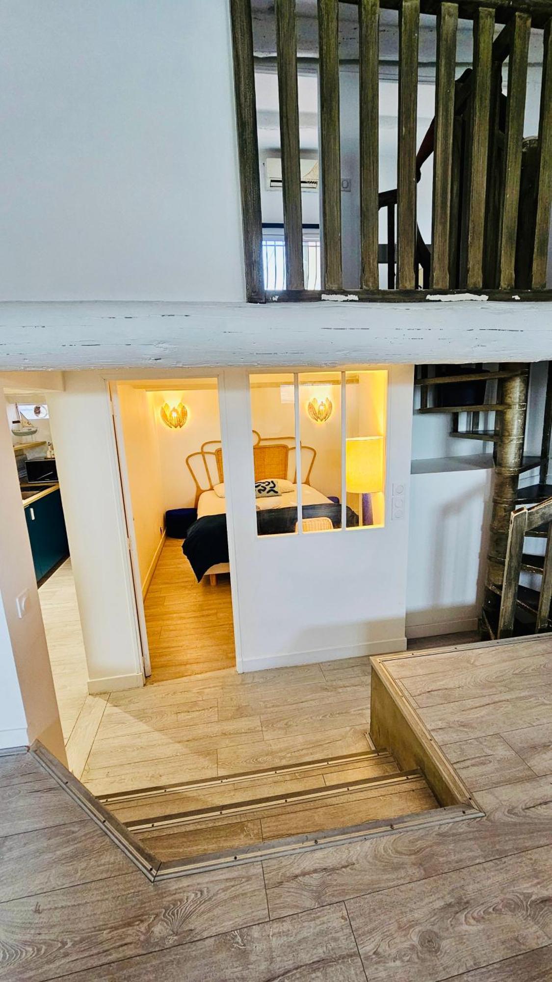 마르세유 Superbe Loft Vue Vieux Port En 1Ere Ligne 아파트 외부 사진